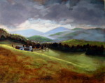 Stormy Swannanoa Morning, SOLD 