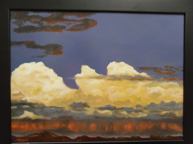 Wyoming Skies.  Available at The Artist Coop, Laurens SC